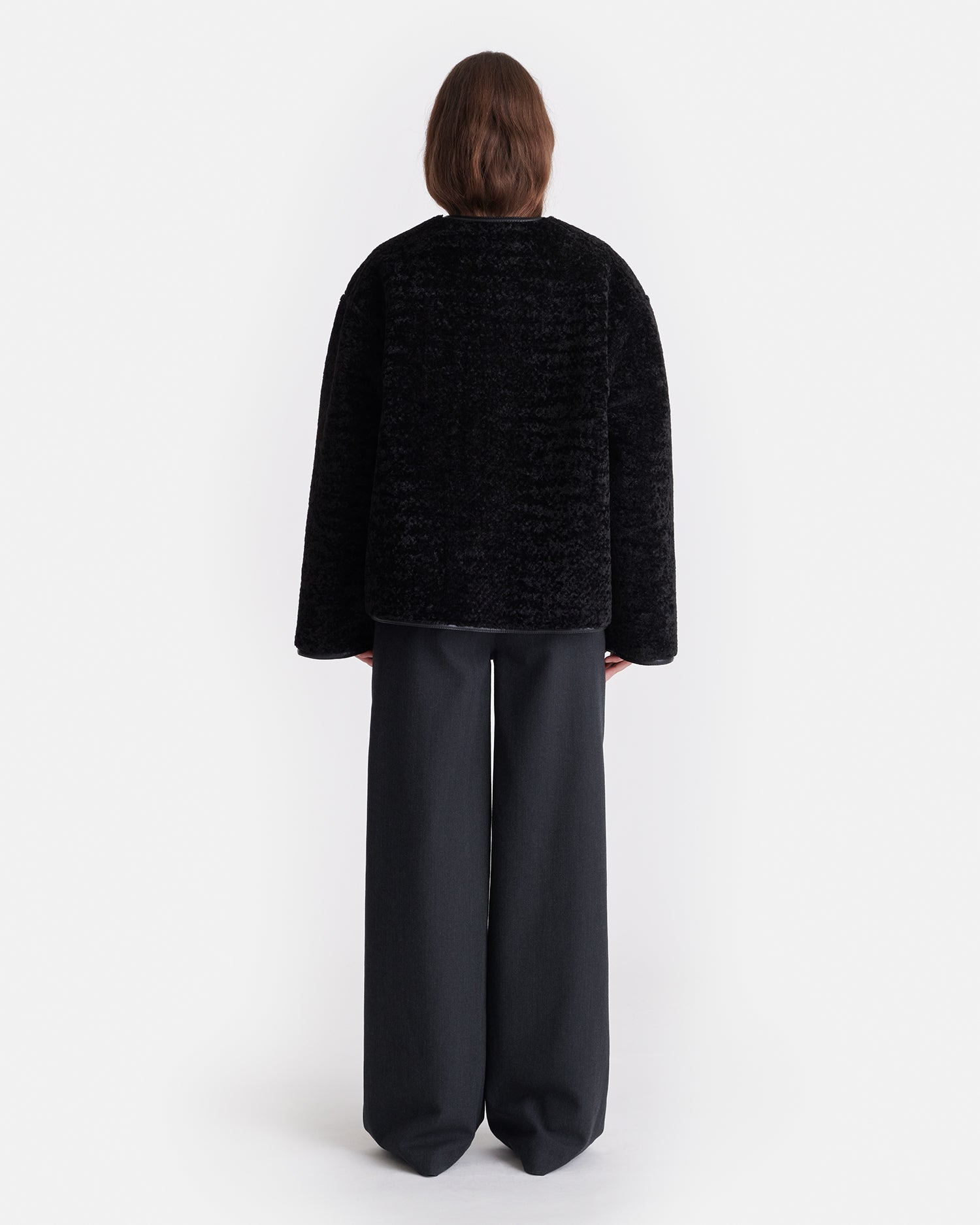 Reversible Bonded Shearling Jacket - 2