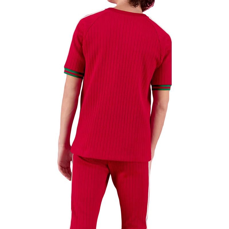 Gucci x adidas Jersey T-Shirt 'Red' 700486-XJEJT-6429 - 3