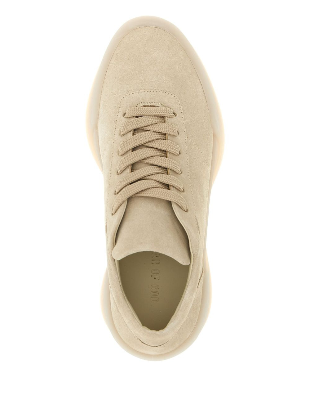 lace-up aerobic low sneakers - 3