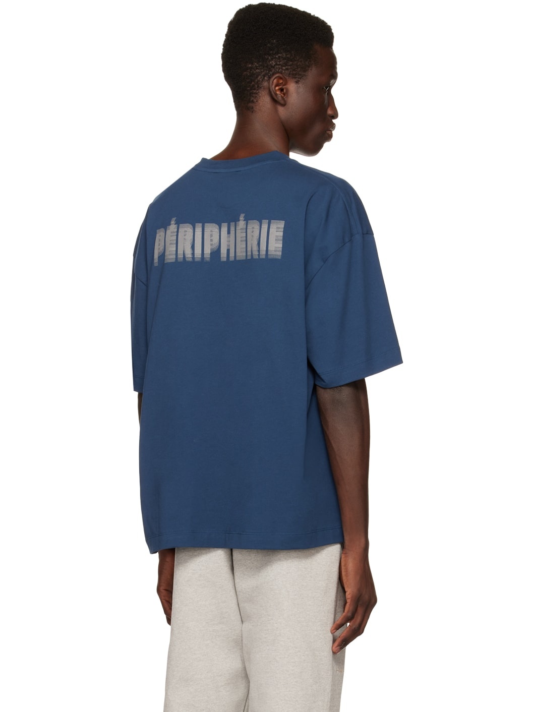【関税込み】Etudes ブルー Spirit Peripherie Tシャツ Étude Blue Spirit Peripherie T-Shirt | REVERSIBLE