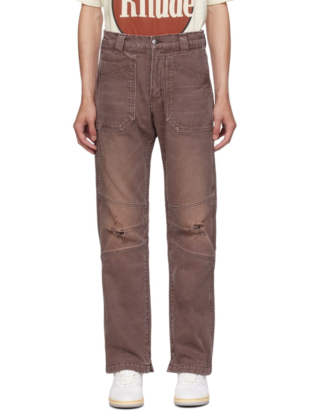 Brown Coltello Trousers - 1