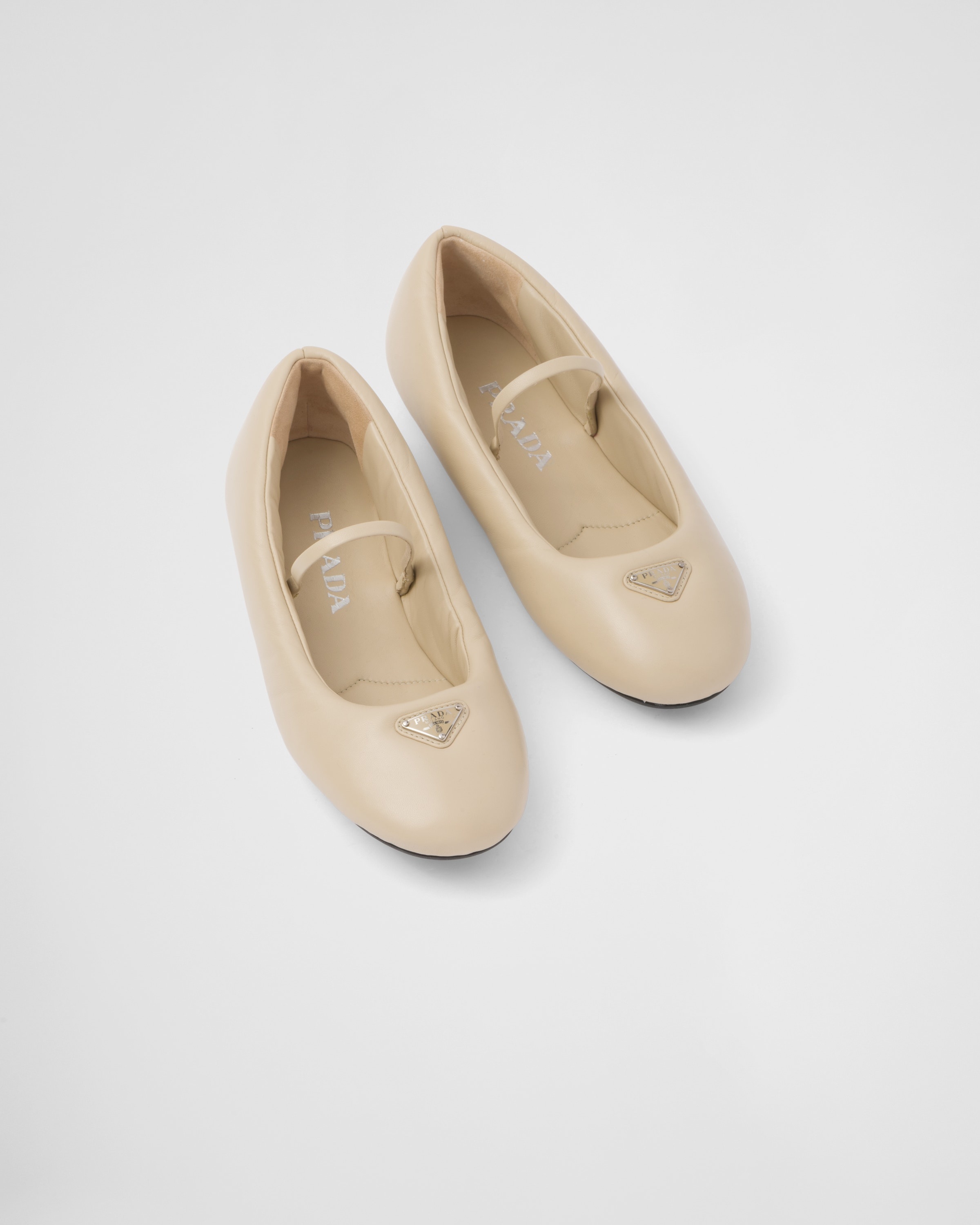 Soft padded nappa leather ballerinas - 4