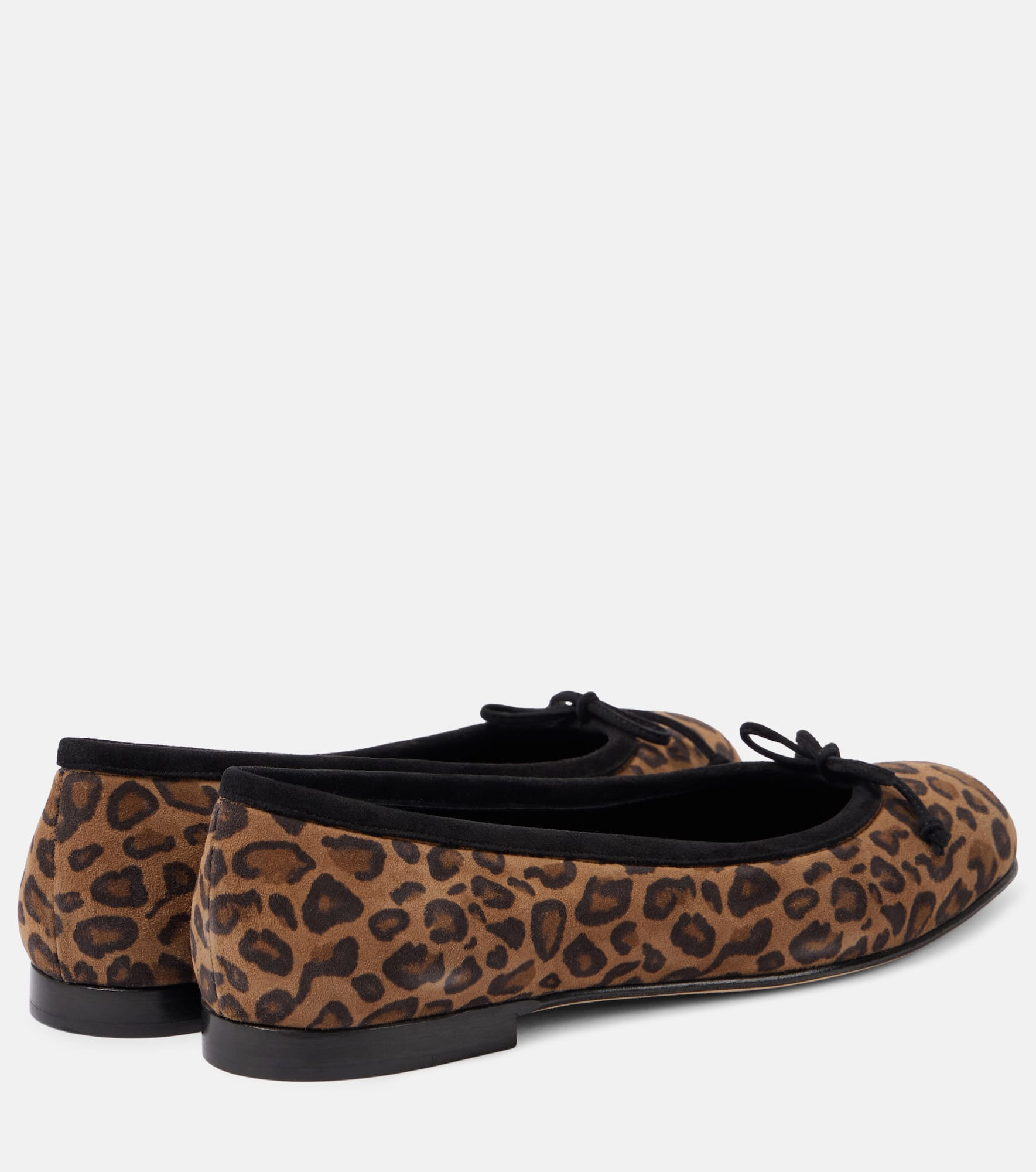 Verallii leopard-print suede ballet flats - 3