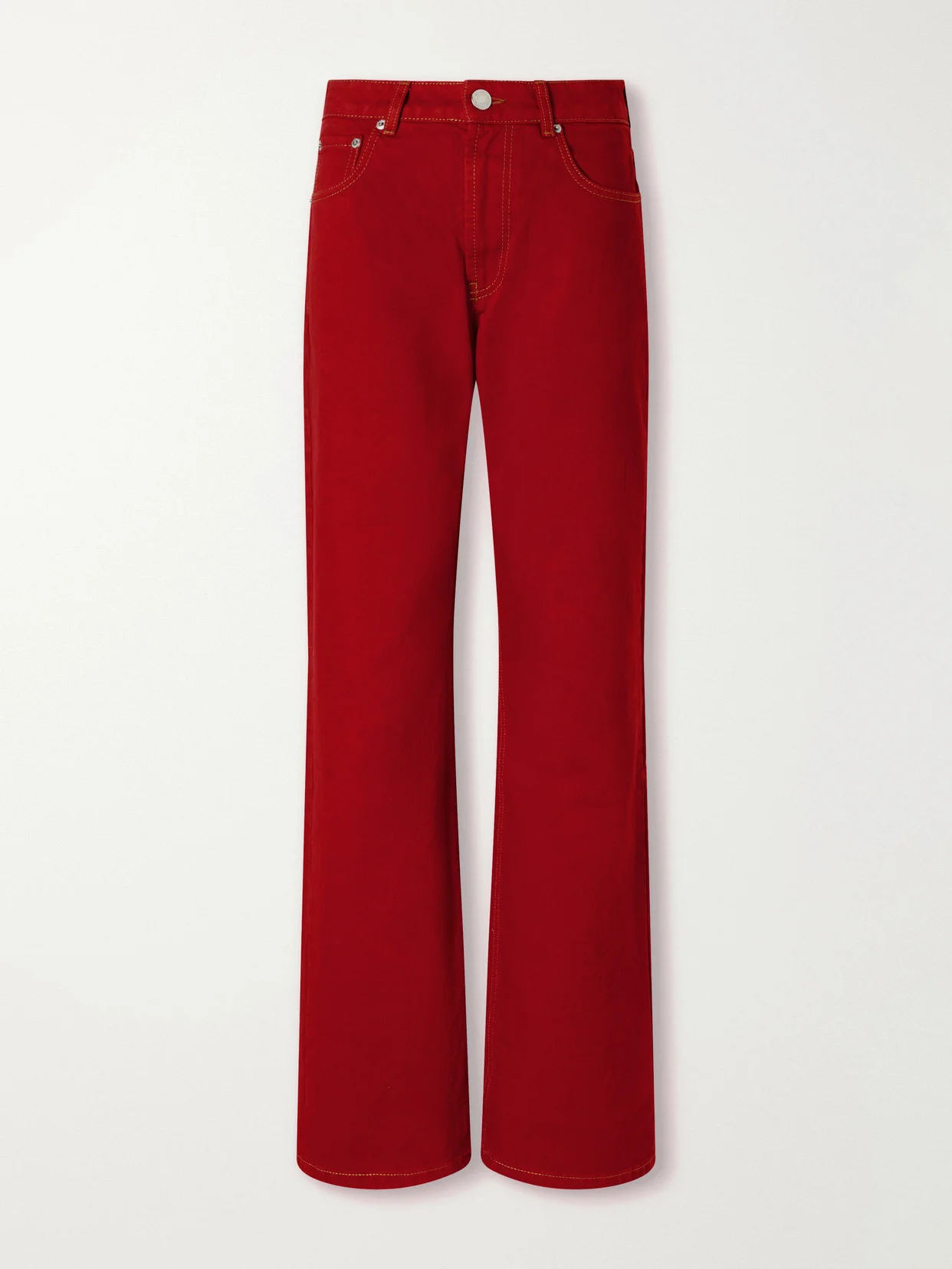 Mid-rise Wide-leg Jeans - 1