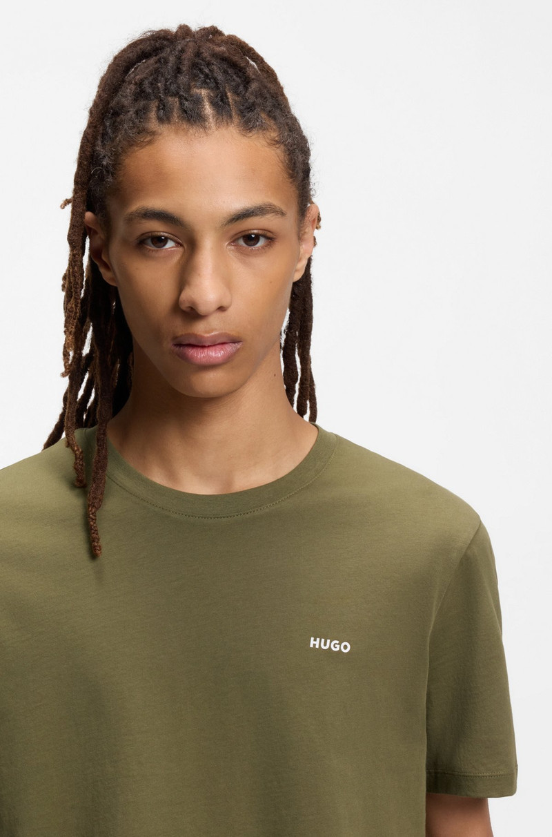 LOGO-PRINT T-SHIRT IN COTTON JERSEY 3