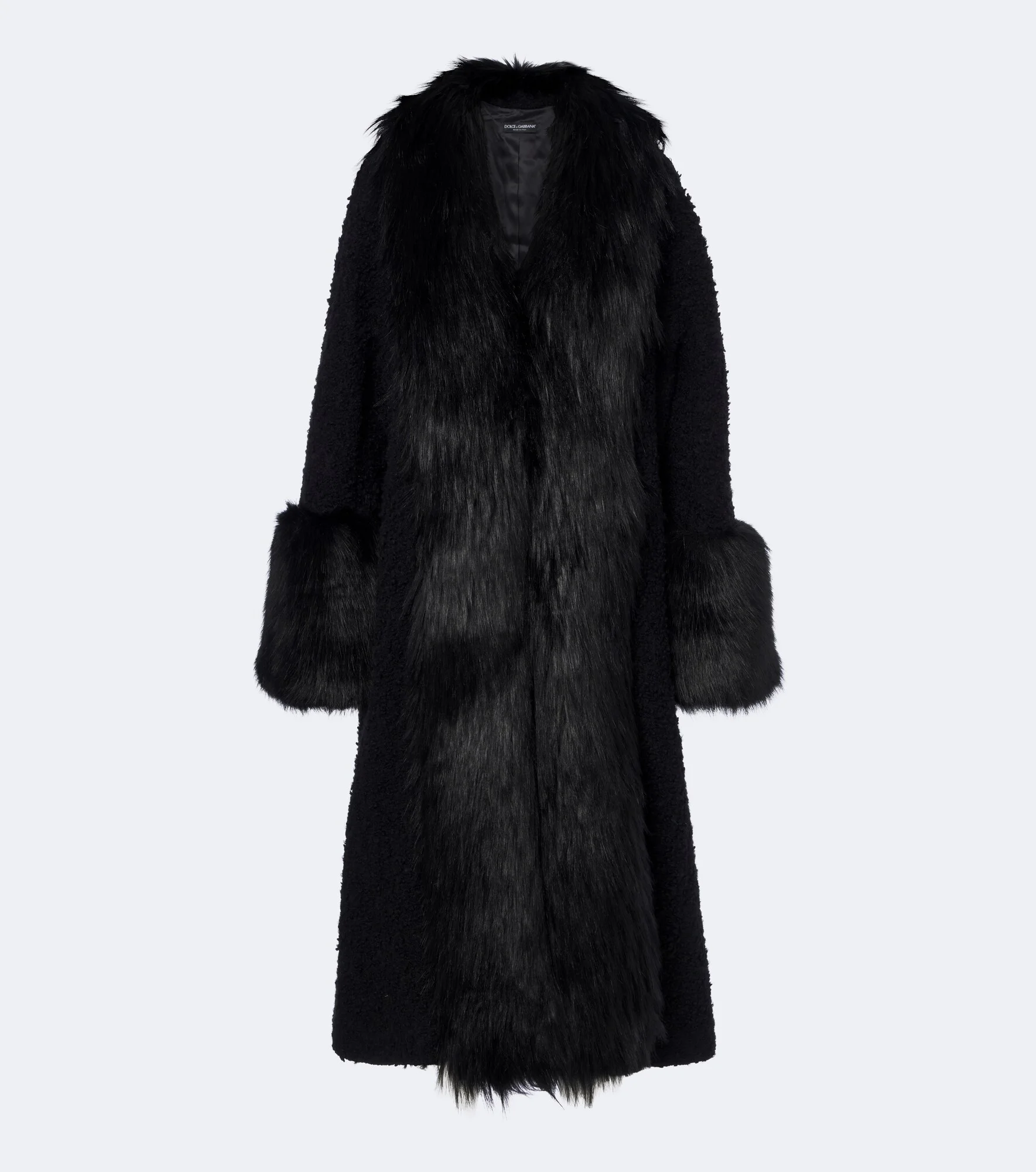 Silk-lined wool-blend coat - 1