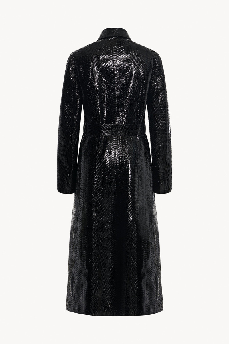 The Row Traviesa Coat in Python outlook