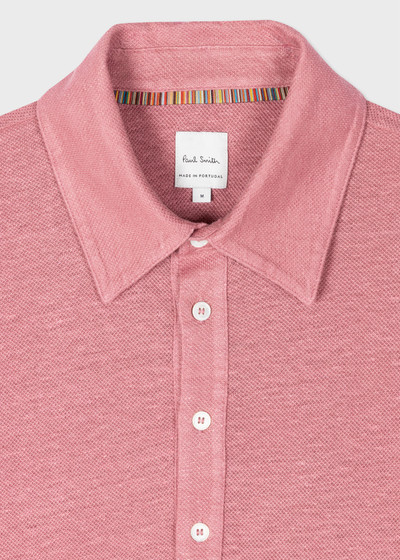 Paul Smith Linen-Piqué Polo Shirt outlook
