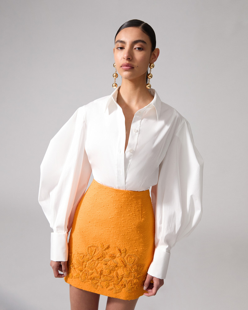 CAROLINA HERRERA Balloon-Sleeve Shirt outlook