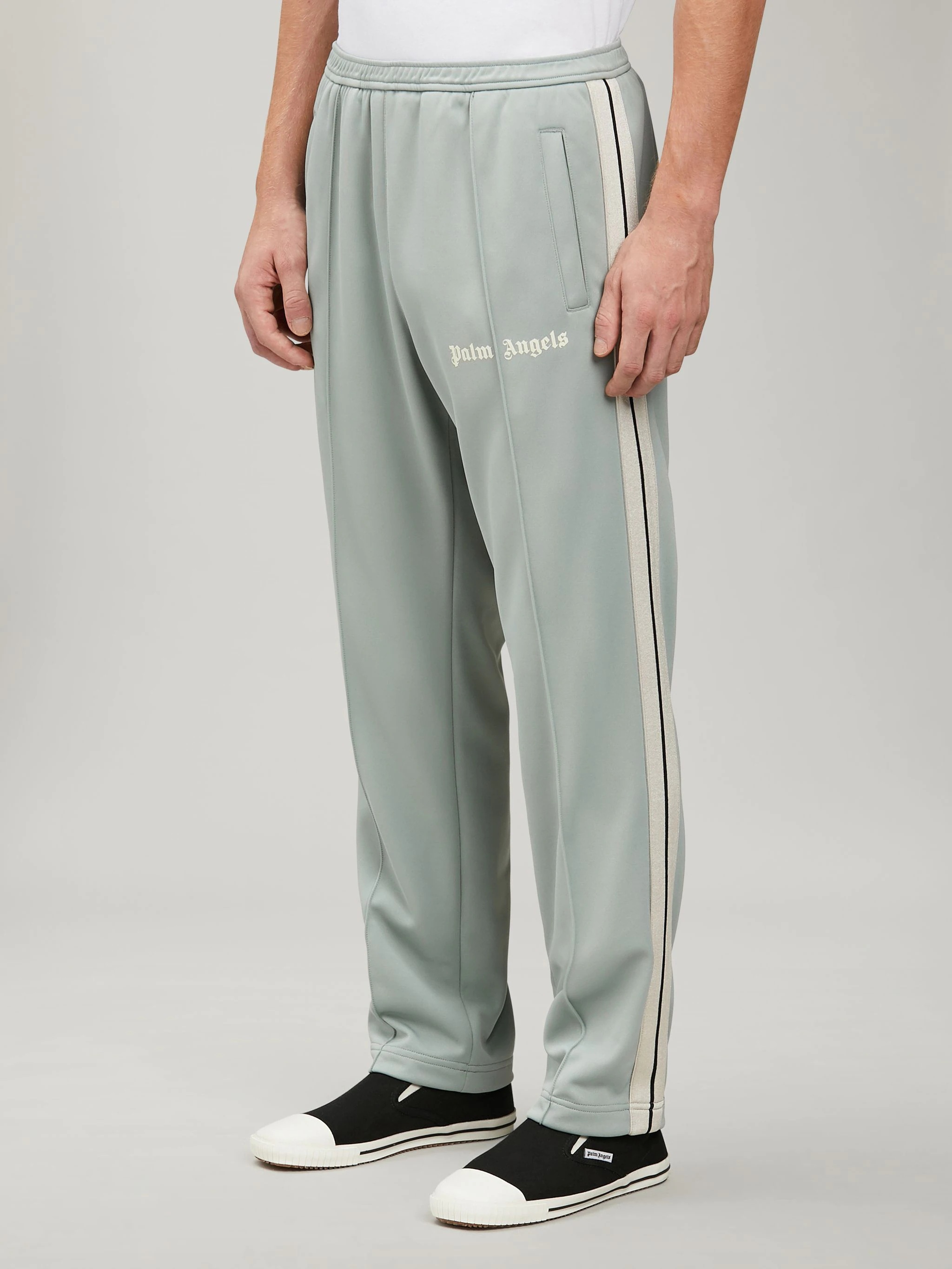 SEAFOAM SLIM TRACK PANTS - 4
