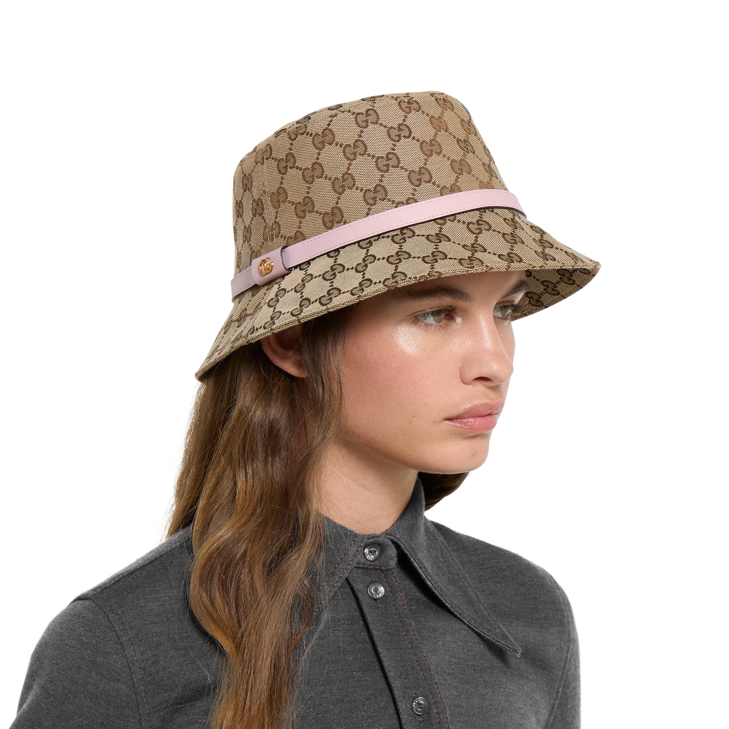 GG canvas bucket hat - 3