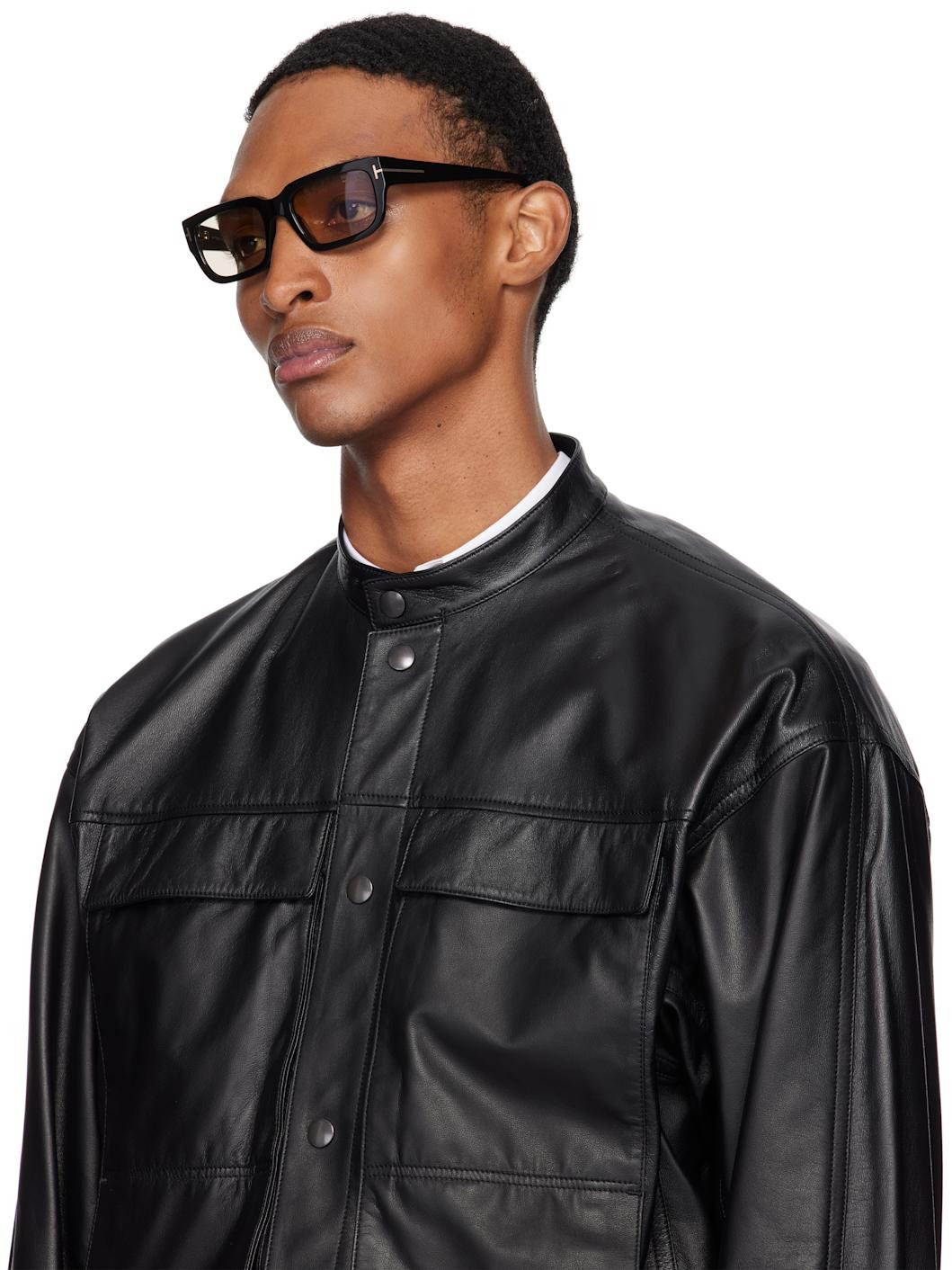 Black Ezra Sunglasses - 4