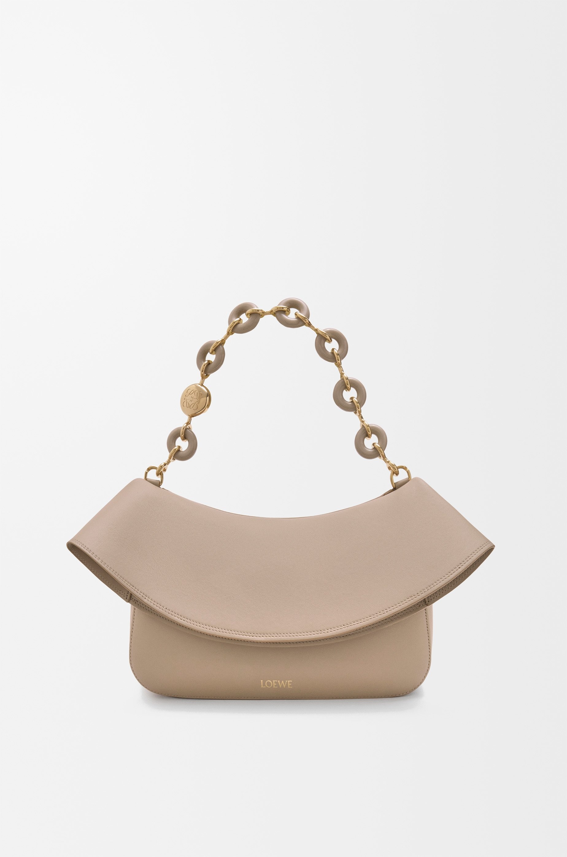 【関税送料込】LOEWE Medium Ola bag in smooth calfskin Medium Ola bag in smooth calfskin Black - LOEWE