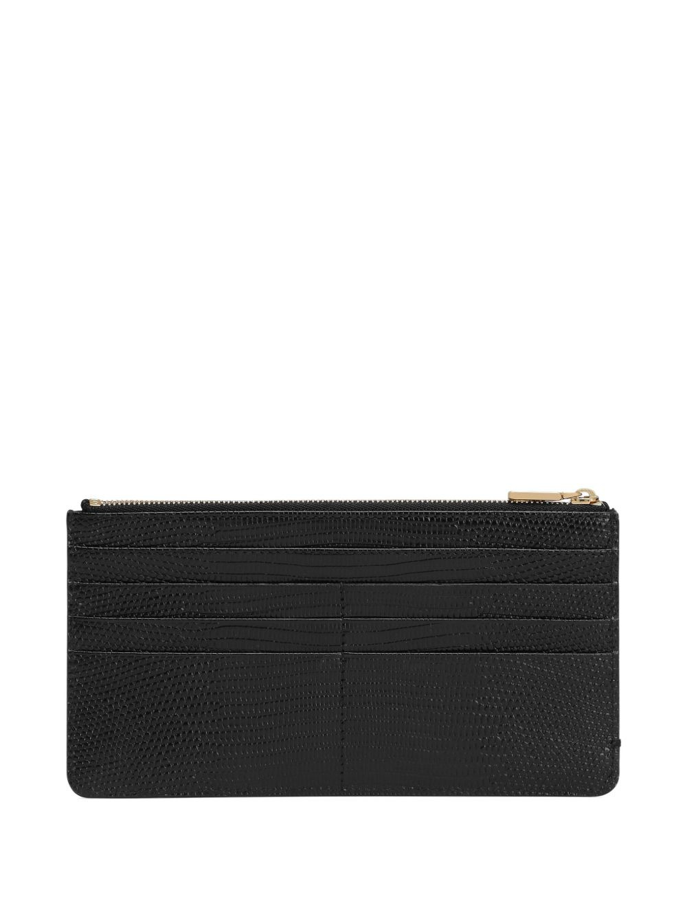 zip-top leather wallet - 2