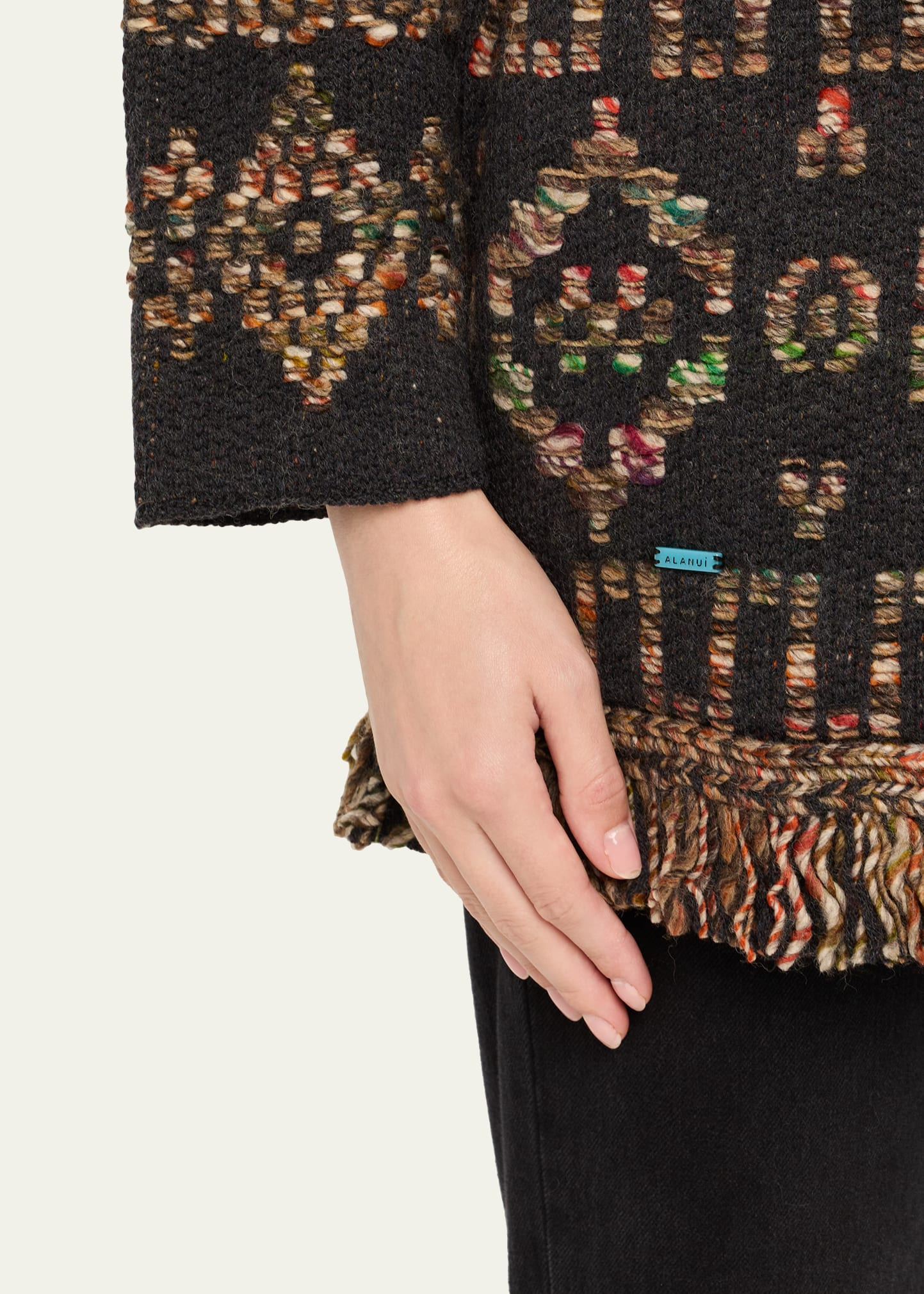 Grunge Beat Wrap Cardigan - 5