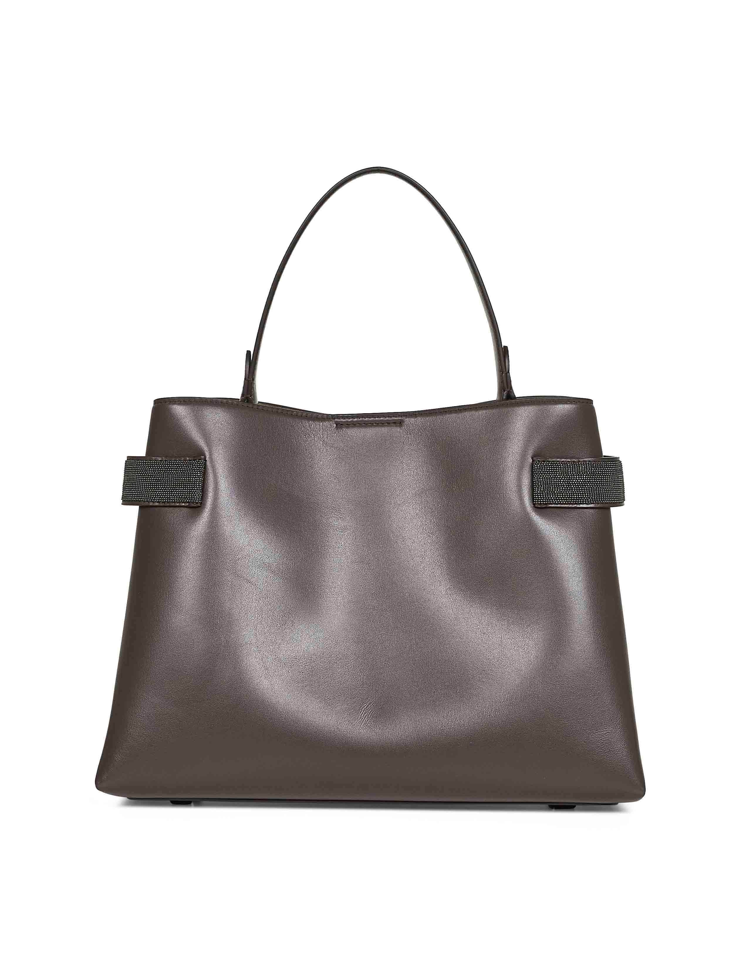 Brown Essence top-handle bag - 3