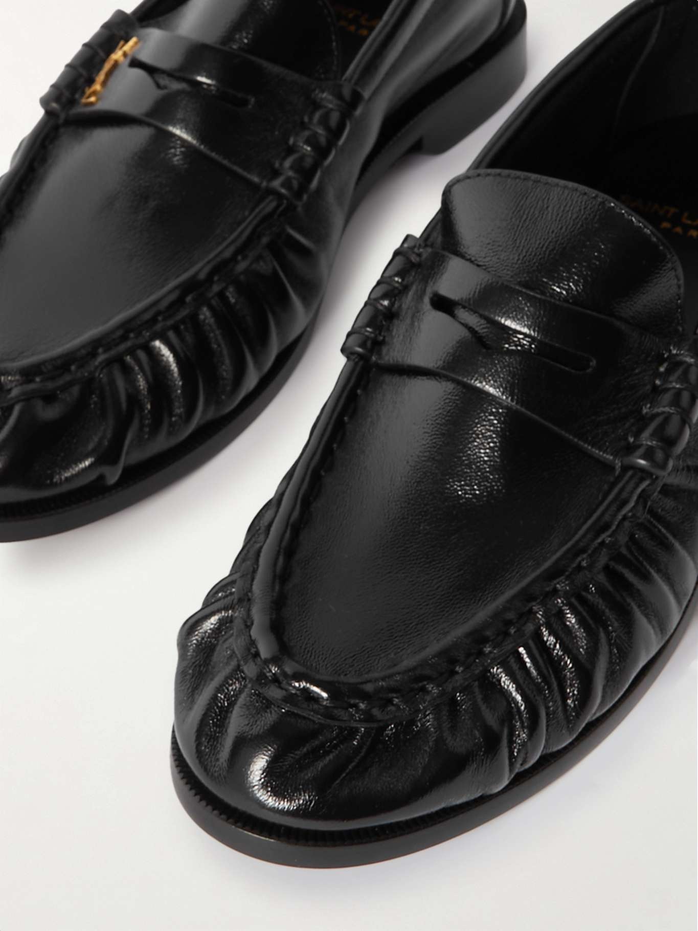 SAINT LAURENT Le Loafer leather loafers | REVERSIBLE