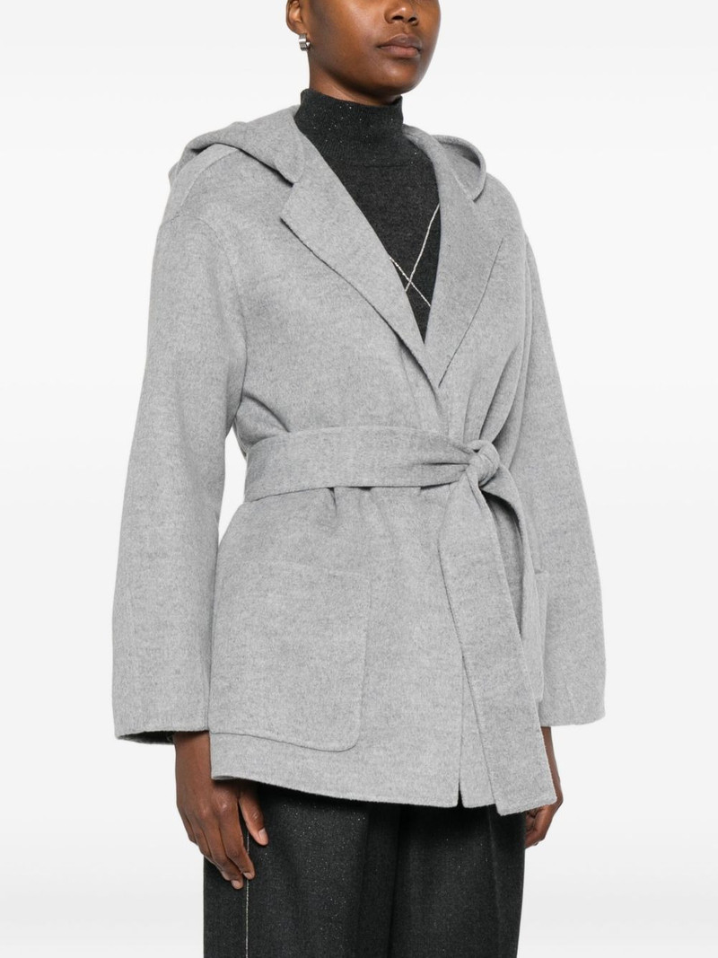 hooded belted jacket 3