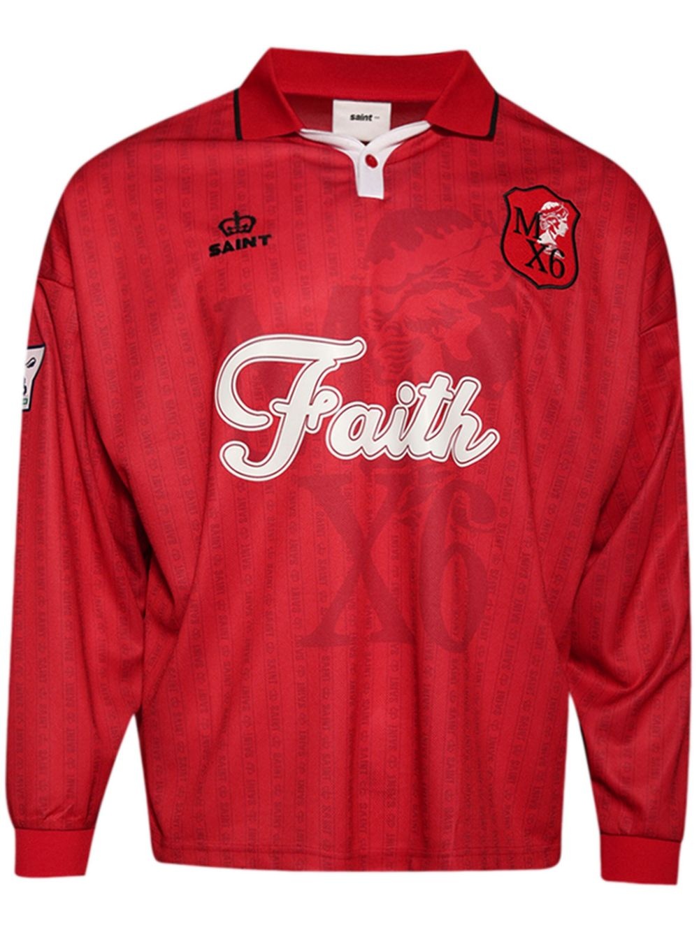 【大人気★】*Saint Mxxxxxx* SOCCER SHIRT/FAITH SAINT Mxxxxxx FAITH Soccer Shirt Blue _ FASCINATE Osaka