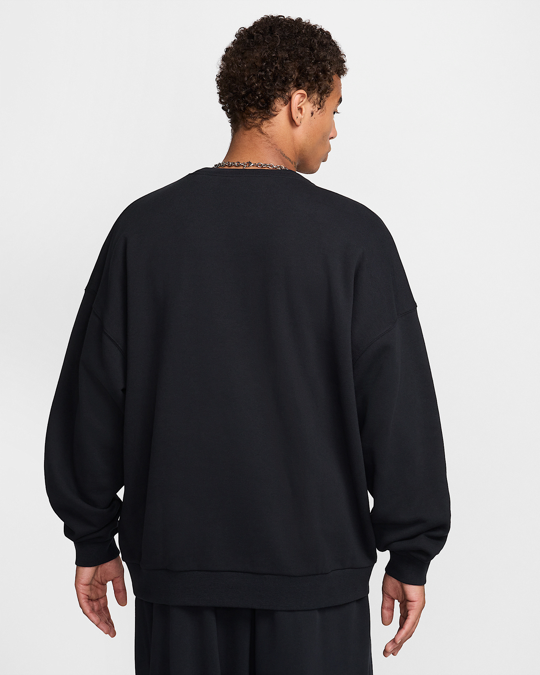 Nike Club Fleece Men's Oversized French Terry Crew - 2