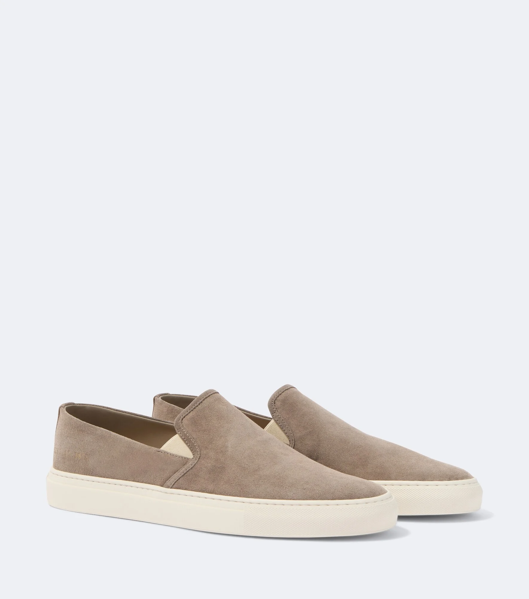 Suede slip-on shoes - 1