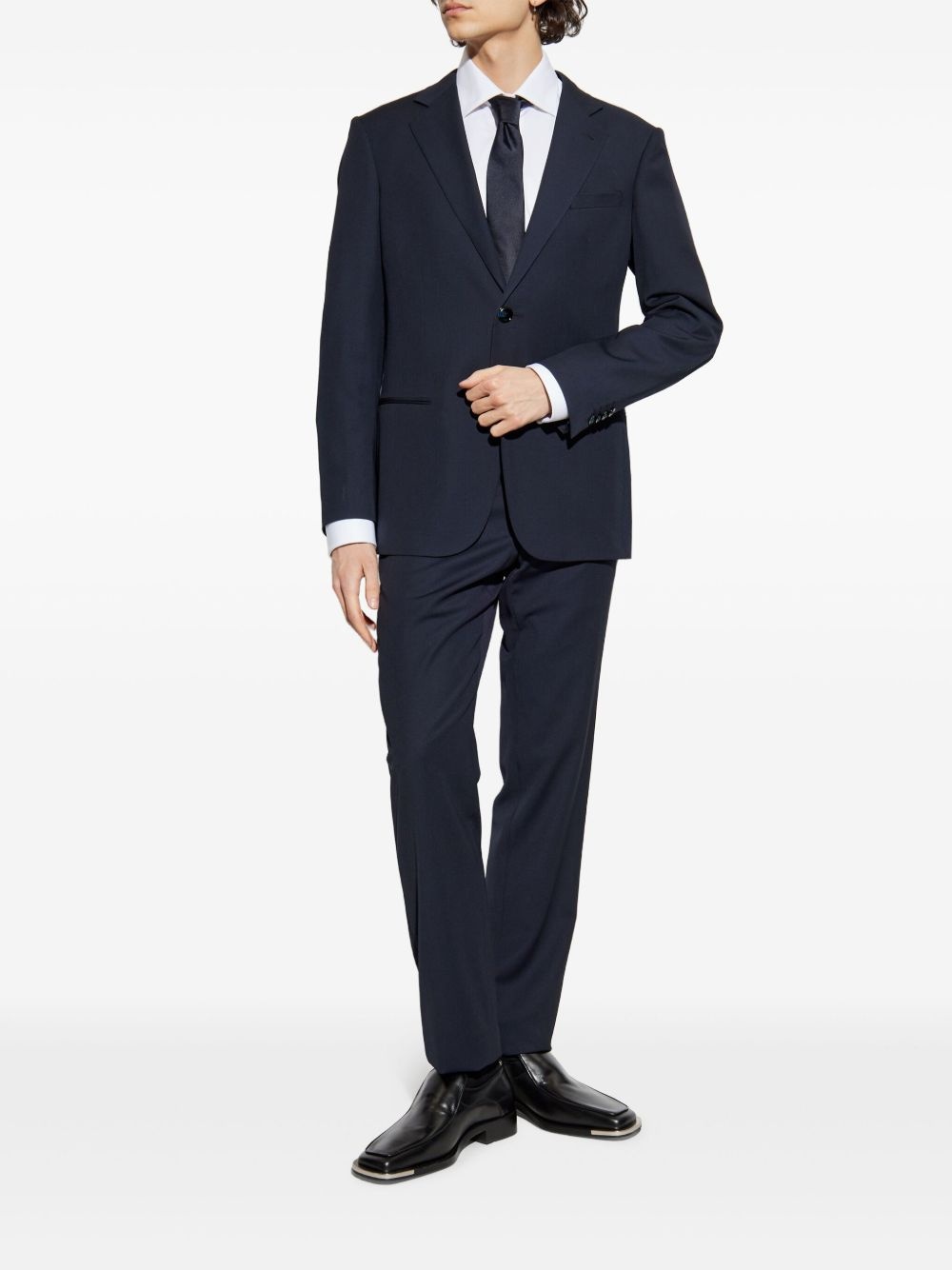 wool-blend suit - 3