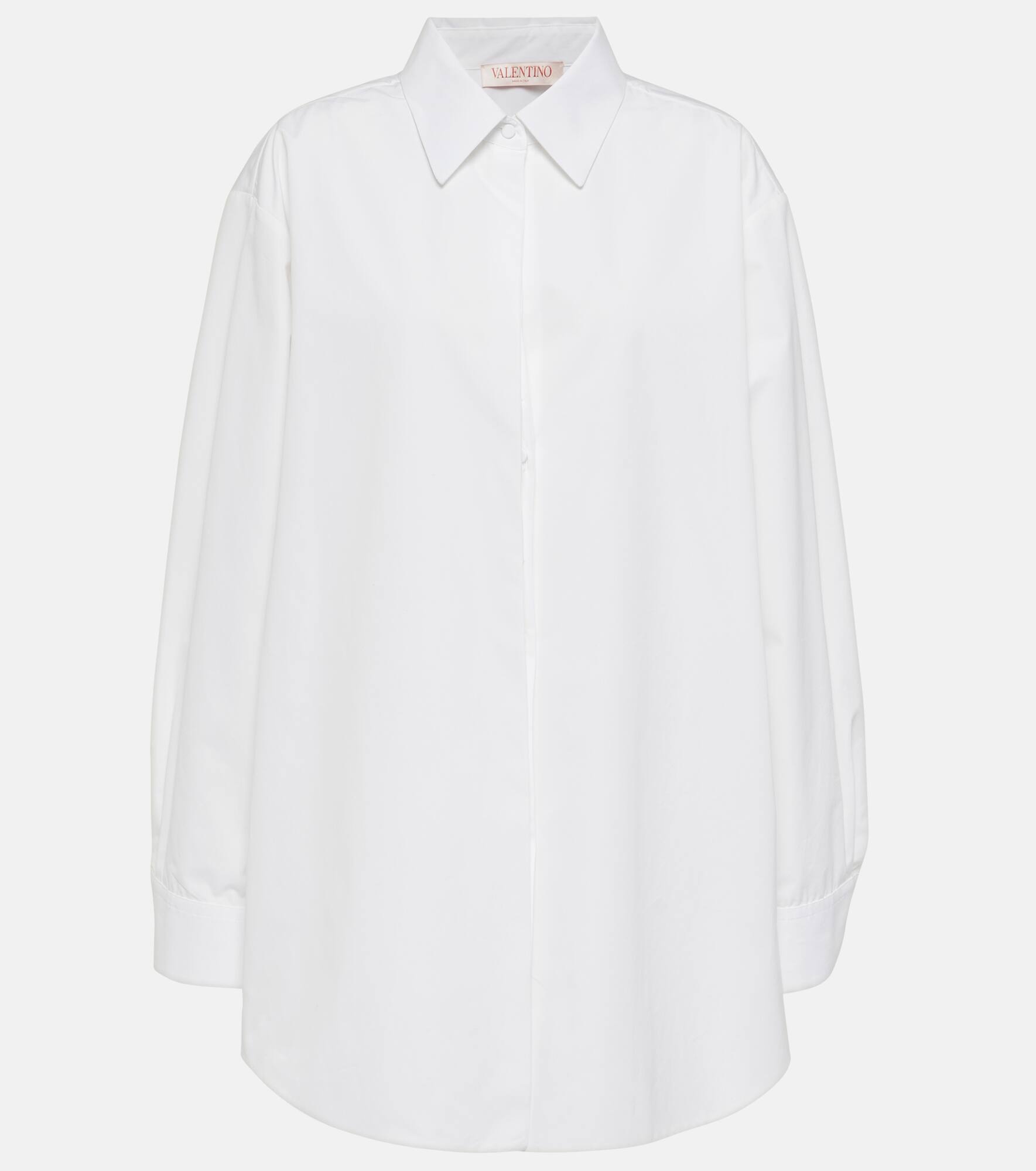 Oversized cotton shirt - 1