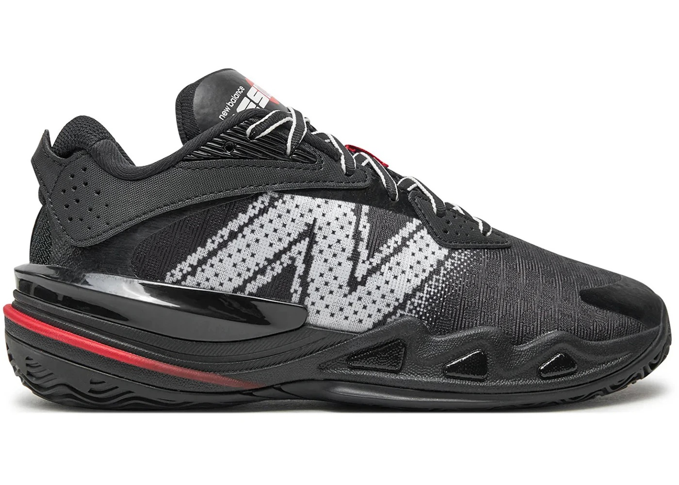 New Balance BB Hesi Low v2 Black White - 1