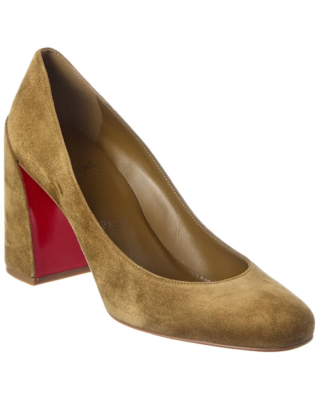 Christian Louboutin Miss Sab 85 Suede Pump - 1