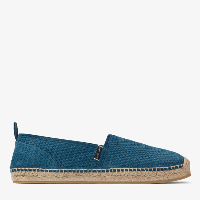 Egon
Prussian Woven Embossed Suede Espadrilles 1