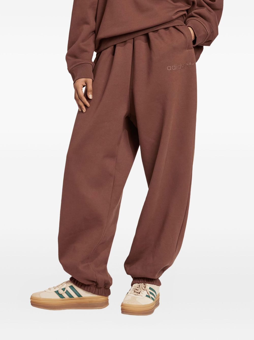 Essentials printed-logo track pants - 2