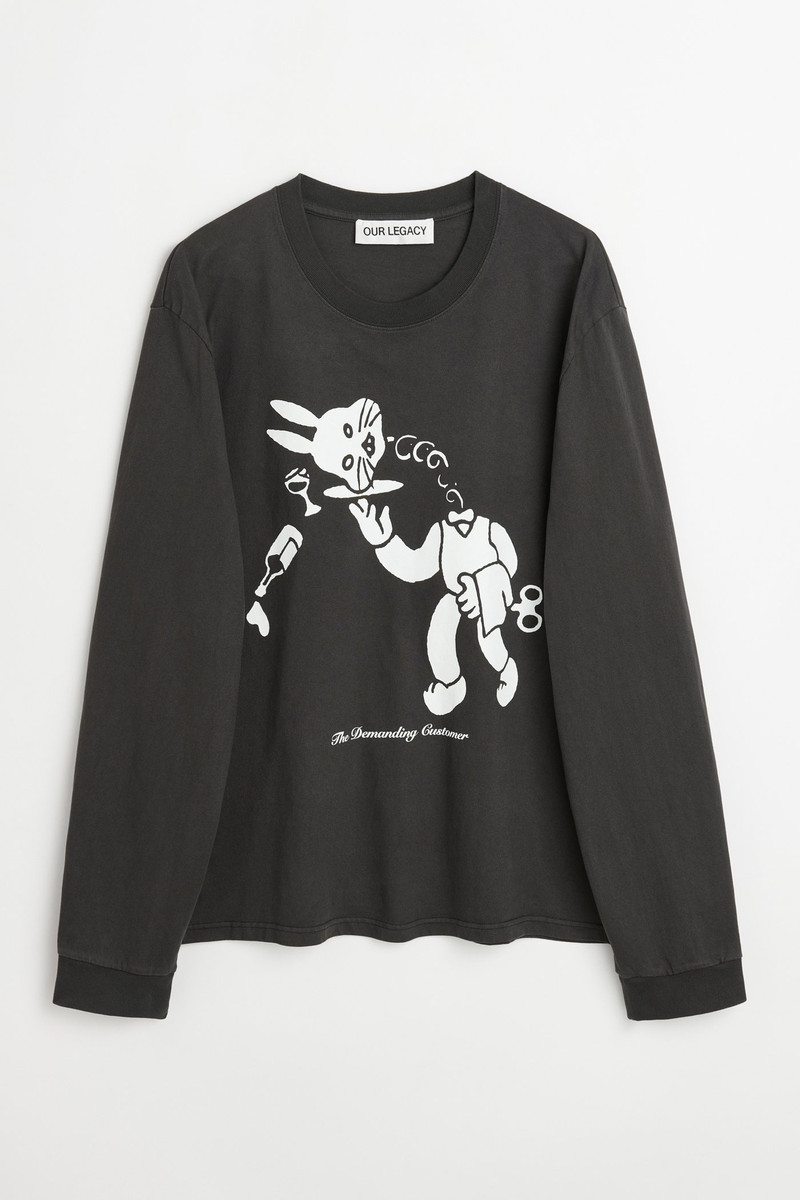 Our Legacy Tour Longsleeve Last Supper Print Black outlook