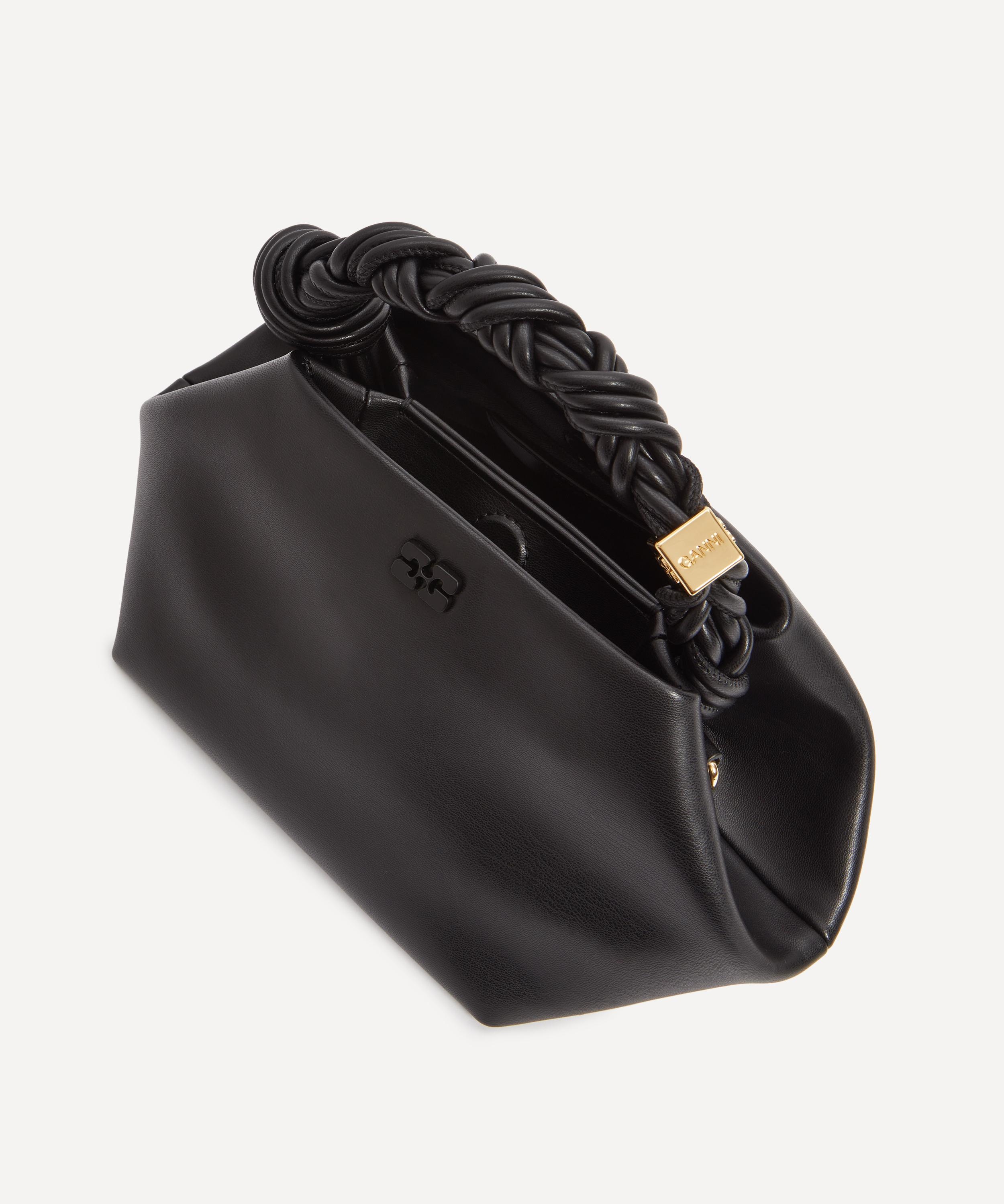 Bou Black Knotted Handle Bag - 5