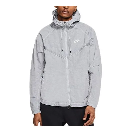 Nike SPORTSWEAR WINDRUNNER Hooded Jacket Gray CJ4300-012 - 1