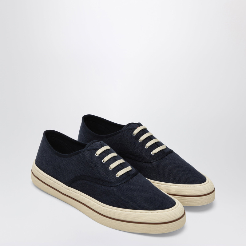 Loro Piana Nantucket Walk navy blue sneakers outlook