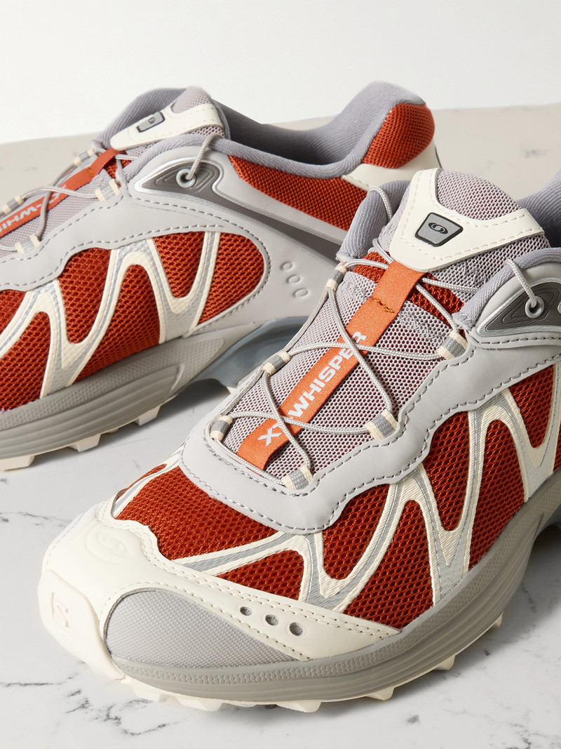 Xt-whisper Rubber-trimmed Mesh Sneakers 4
