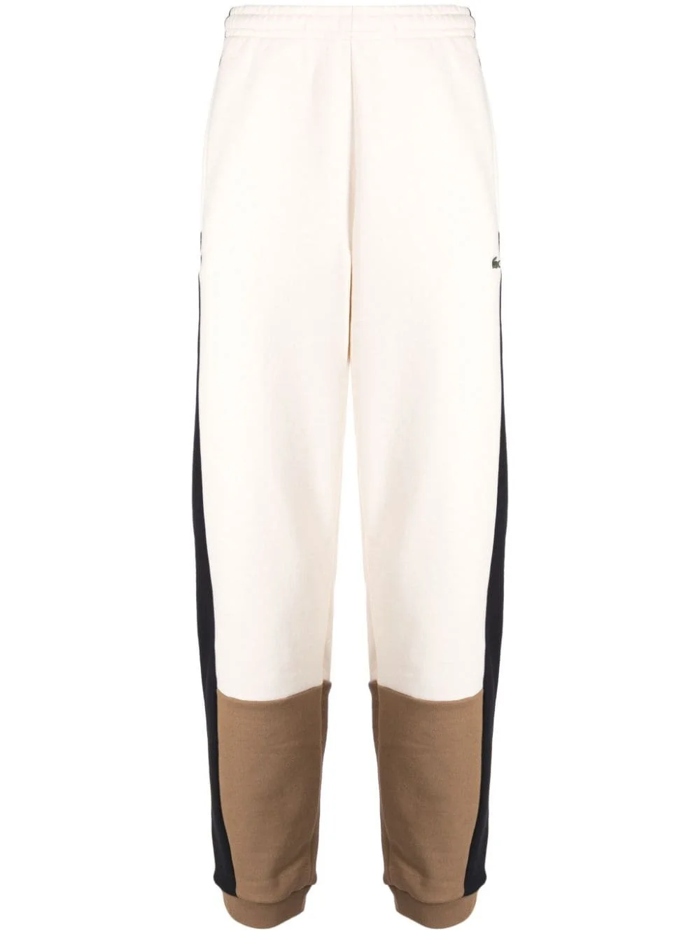 logo-embroidered colour-block track pants - 1
