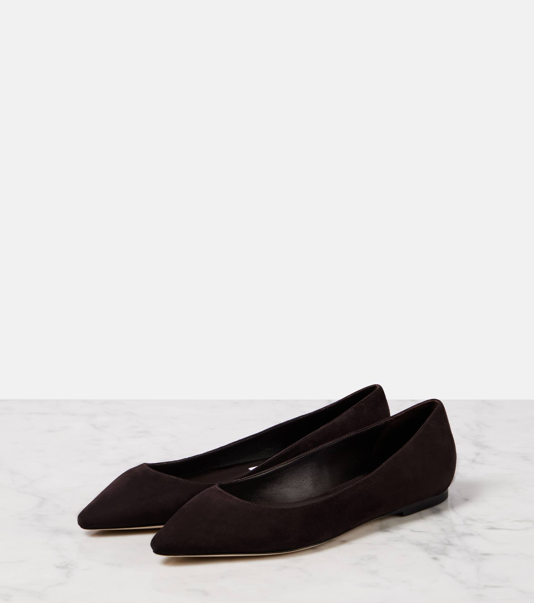 Romy suede ballet flats - 4