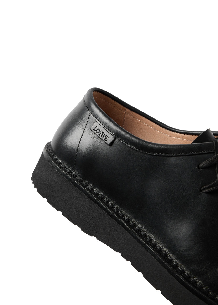 Loewe Faro Leather Derby Shoes - 4