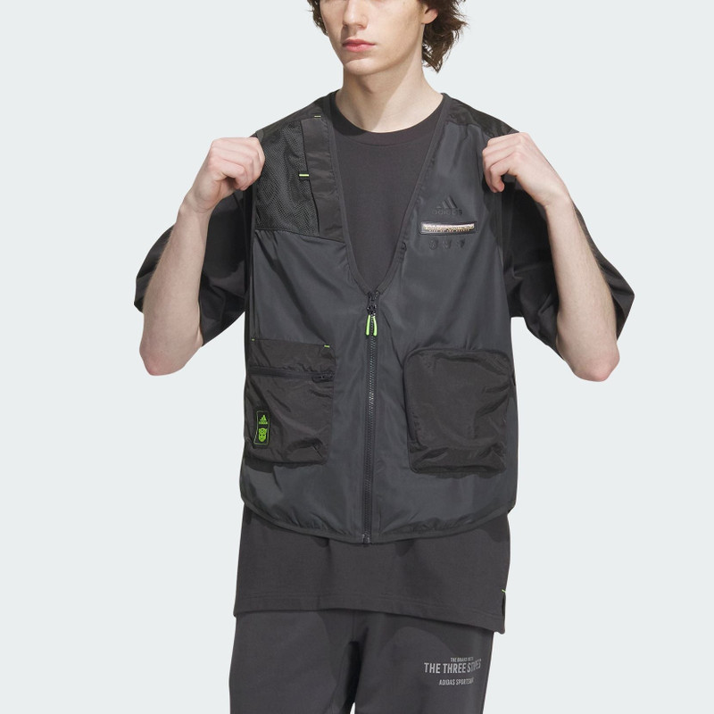 adidas adidas Transformers Vest 'Black' IK3492 outlook