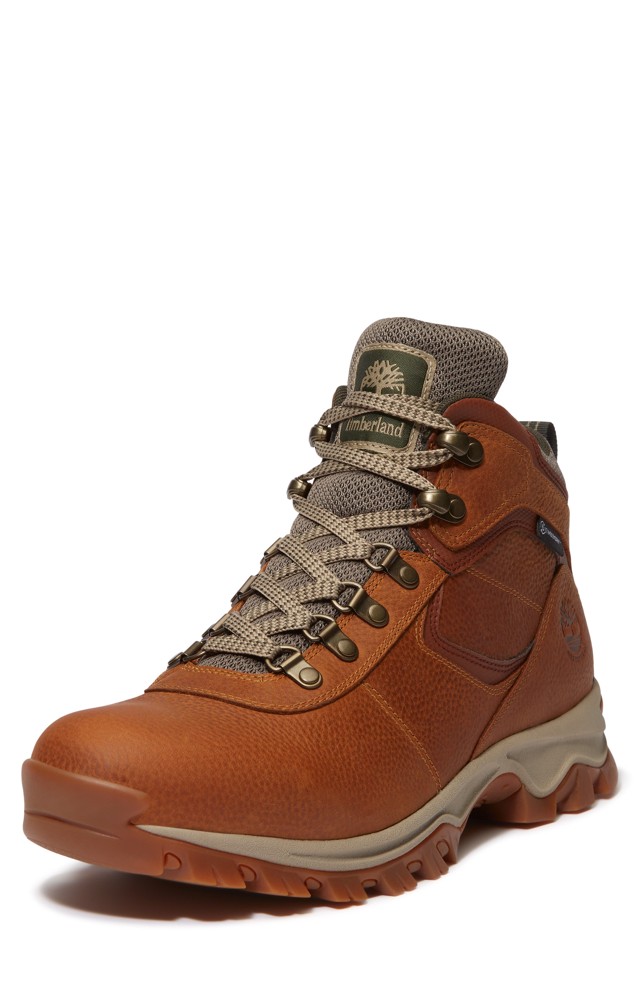 Timberland Mt. Maddsen Waterproof Hiking Boot in Light Brown at Nordstrom - 7