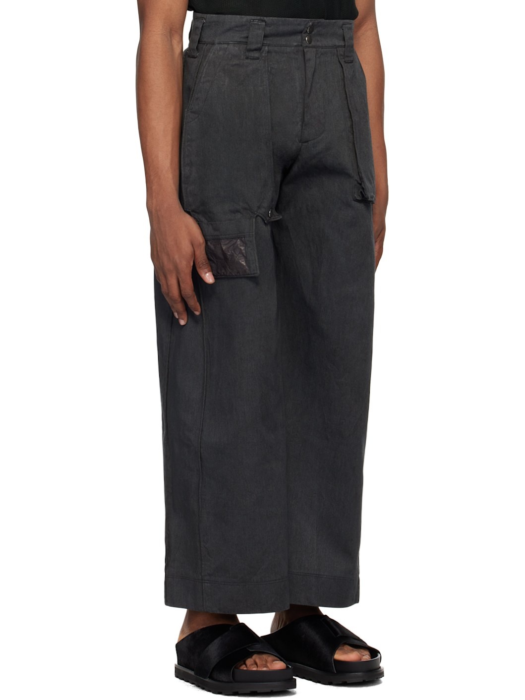 SSENSE Exclusive Gray Cargo Pants - 2