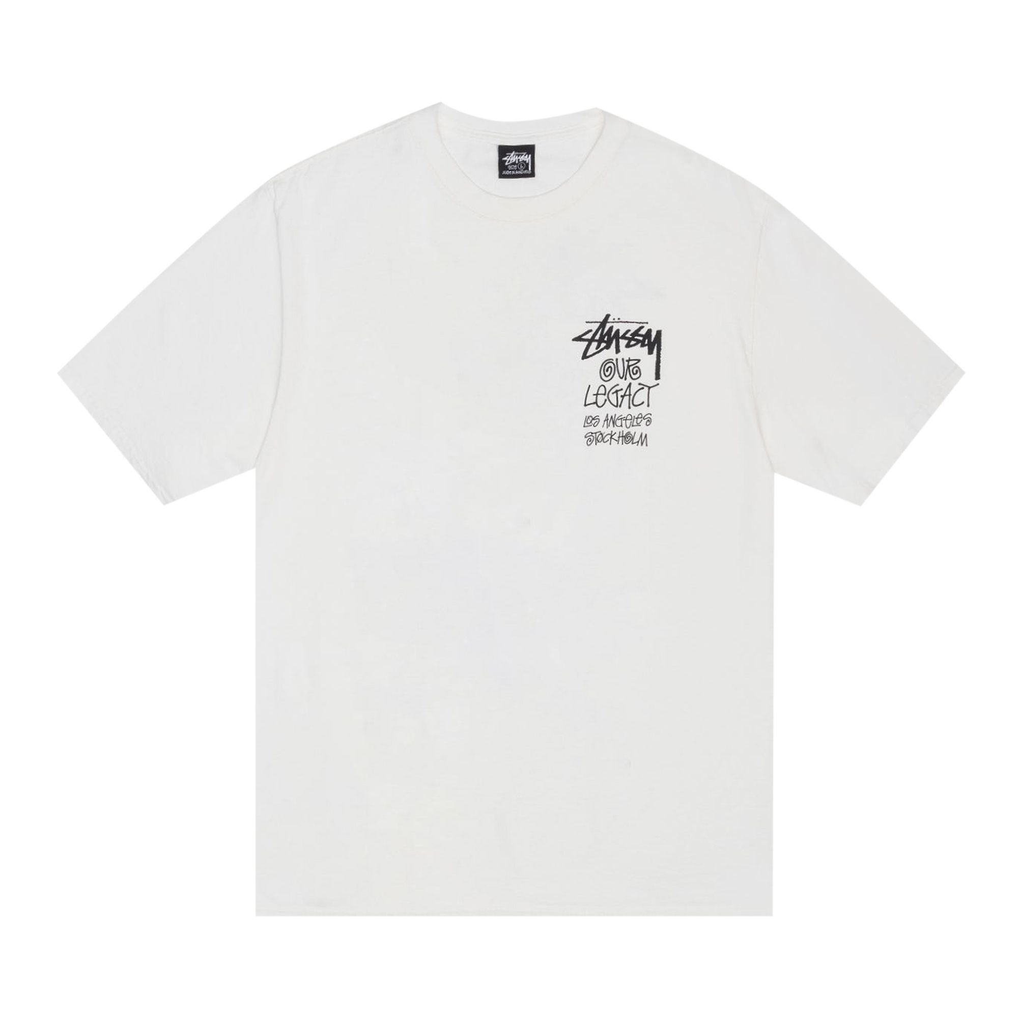 Stussy x Our Legacy Work Shop Surfman Pigment Dyed Tee 'Natural' - 1