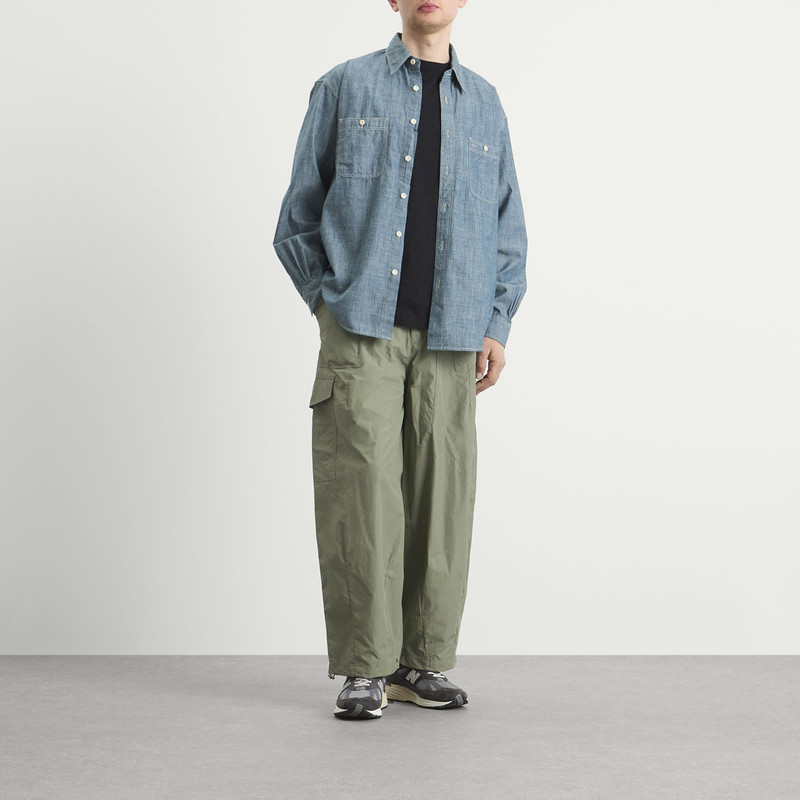 FrizmWORKS FrizmWORKS Kuroki Chambray Work Shirt outlook
