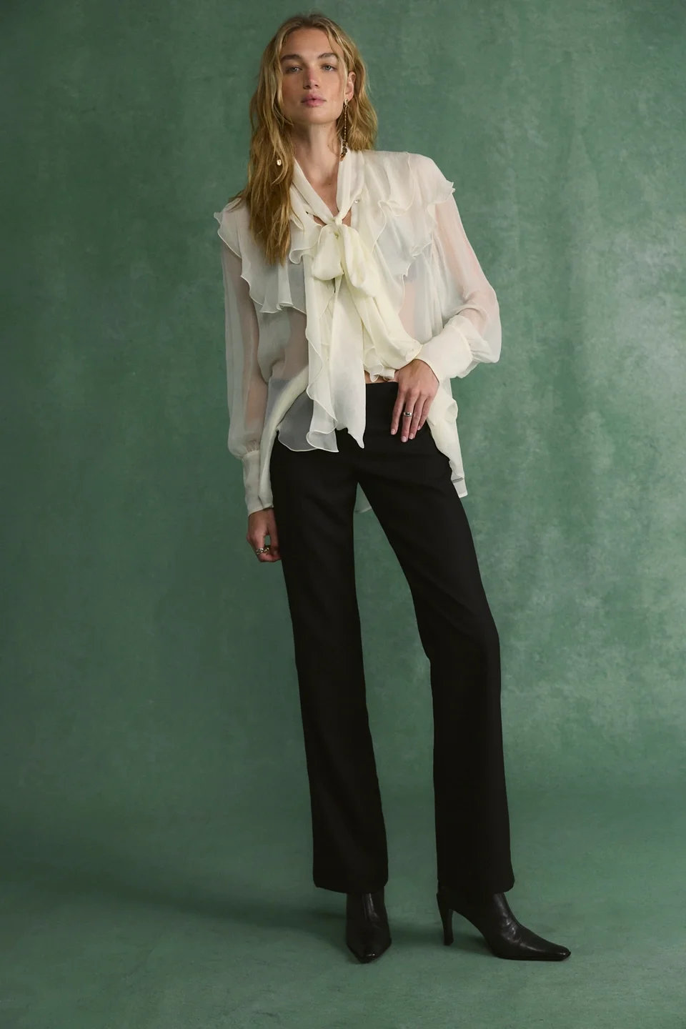 Friction Bootcut Trousers - 1