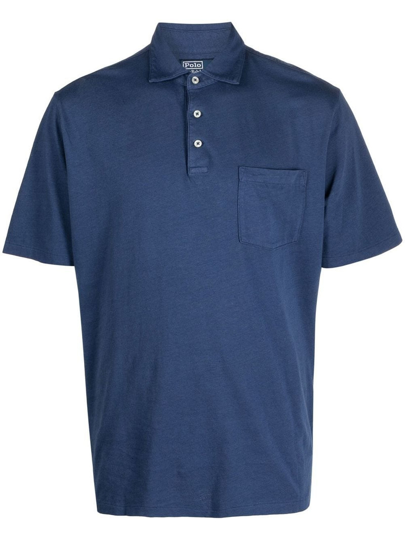 chest-pocket polo shirt 1