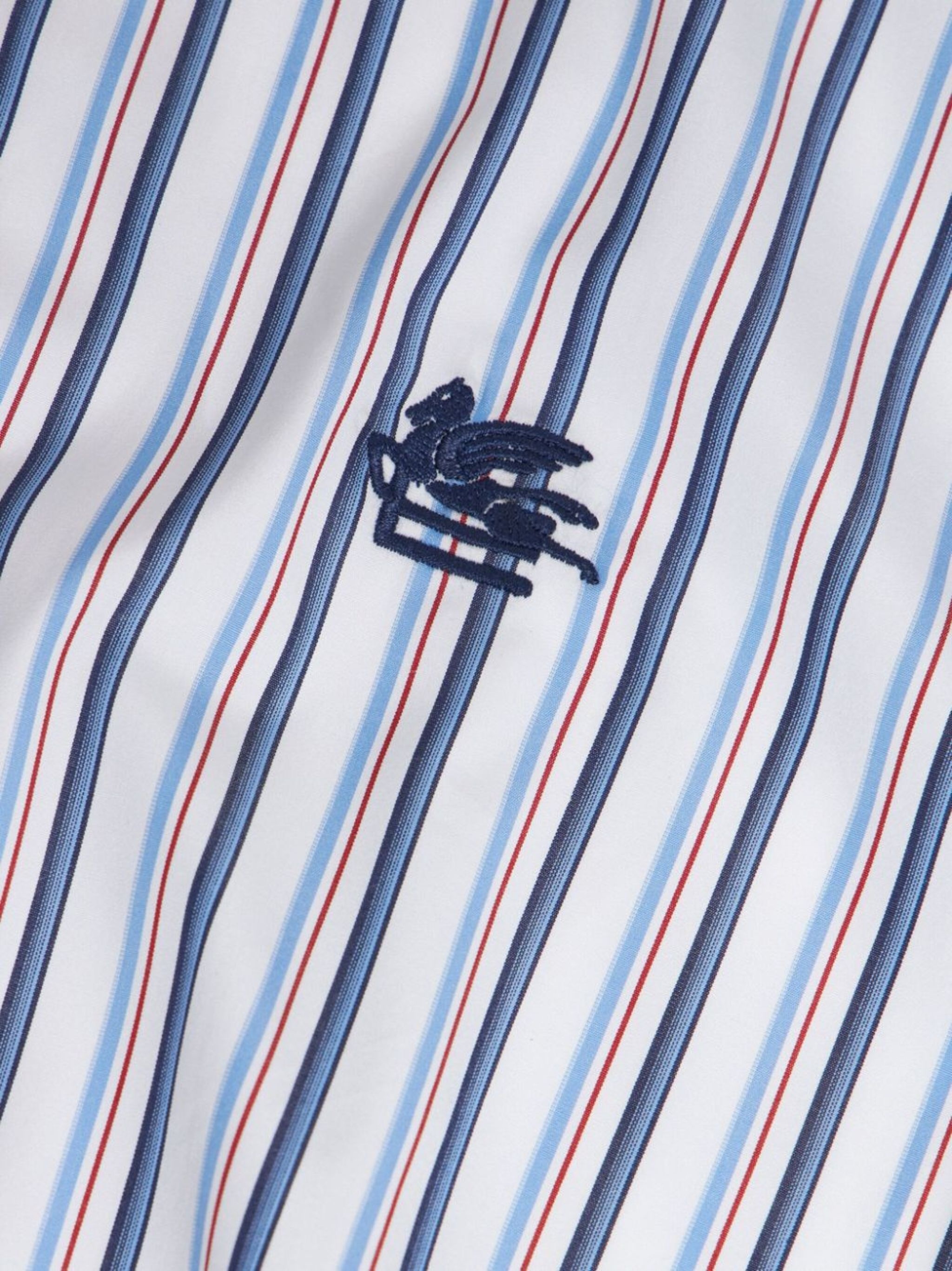 striped cotton shirt - 6