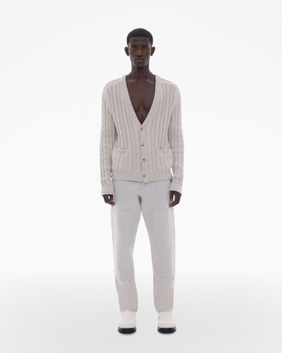Helmut Lang COTTON-WOOL CABLE KNIT CARDIGAN outlook