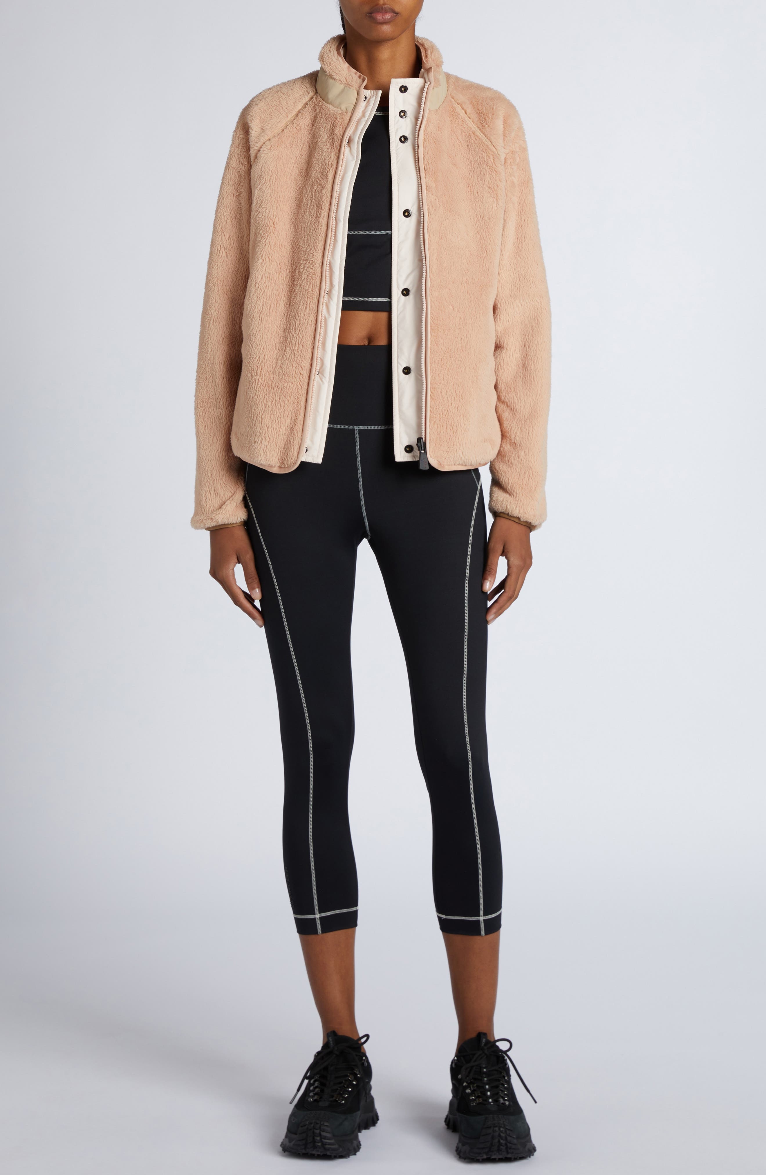 Moncler Grenoble Reversible Jacket in Pale Antique Pink at Nordstrom - 2