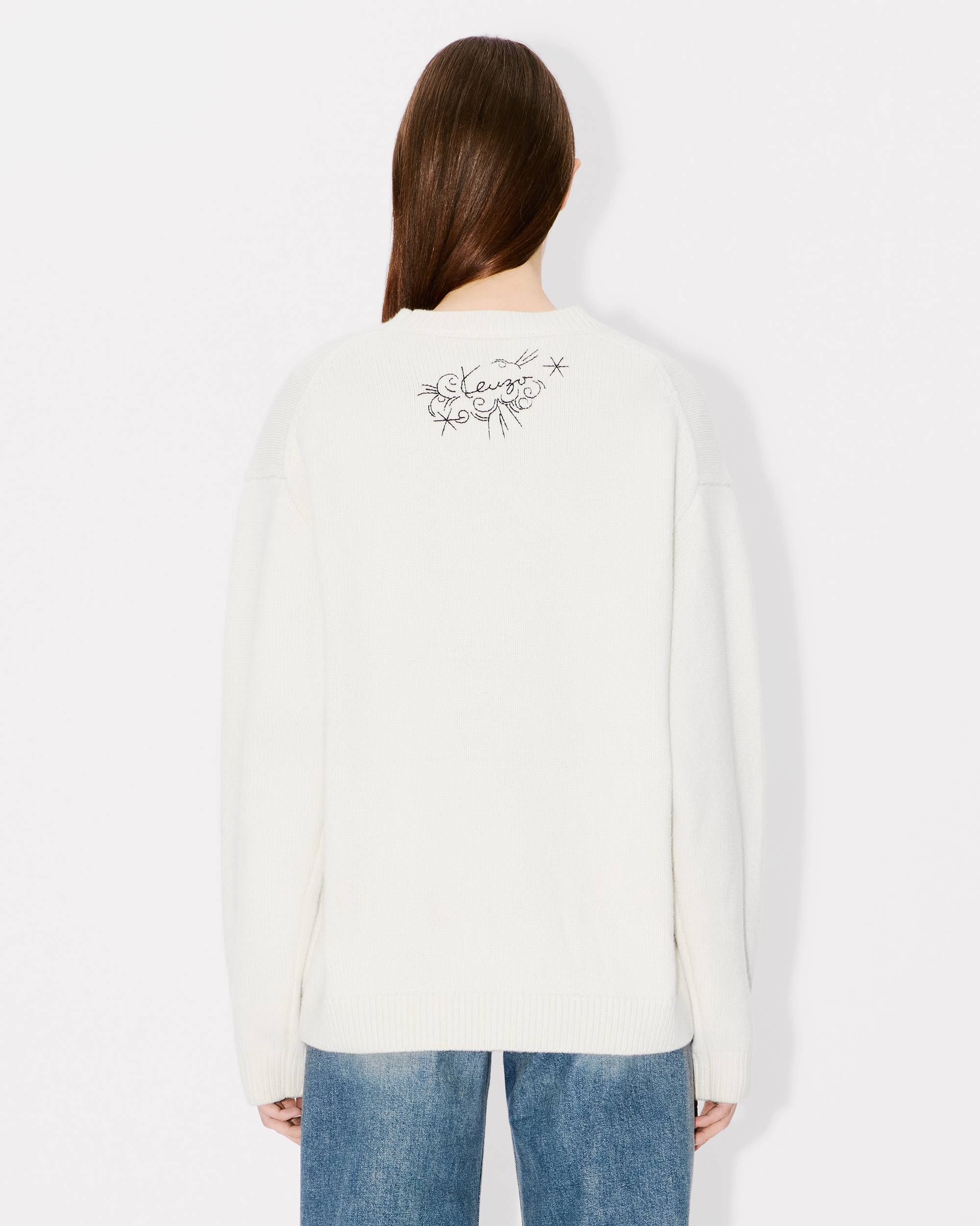 'KENZO Star Tiger' genderless embroidered wool jumper - 4